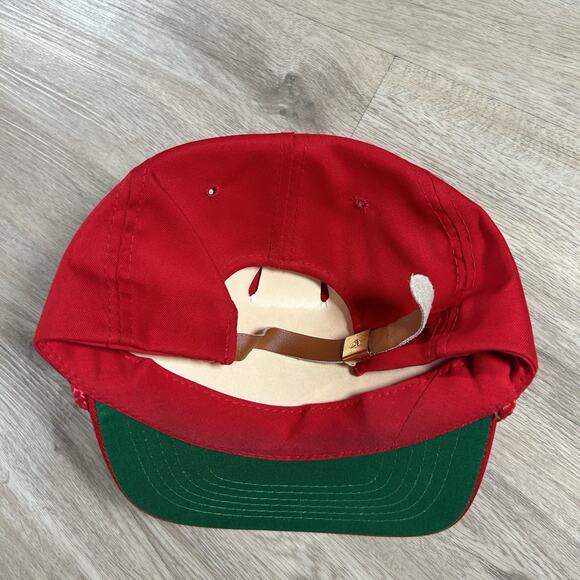 Vintage New Mexico Lobos Hat Strapback College Youngan Red Rope Cap - Picture 6 of 8